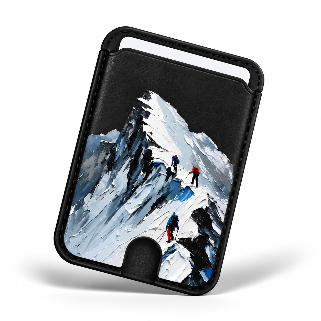 Everest magnetic phone wallet in Black